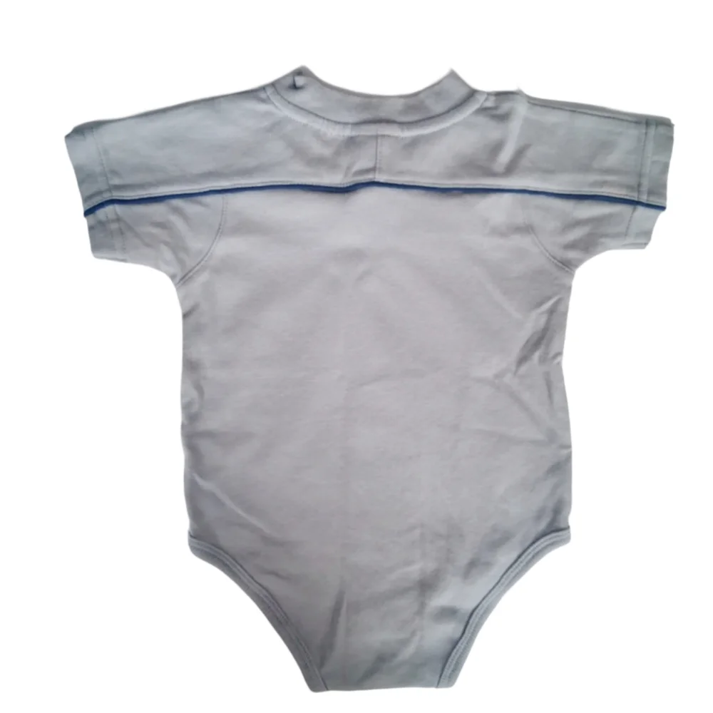 Nike MBL NY Yankees Infants Gray Onesie Sz 6-9 Mo